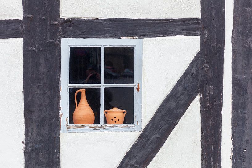 Window, half-timbered house, old town, Goslar, by Torsten Krüger