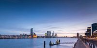 Zonsondergang bij de Boompjes Rotterdam van Ilya Korzelius thumbnail