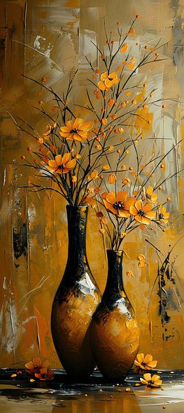 Nature morte hivernale chaleureuse par Caprices d'Art