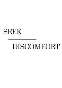 Seek Discomfort van Creativity Building