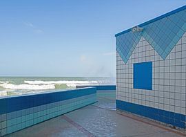 Architektur in Blau von Caroline Drijber Guérain