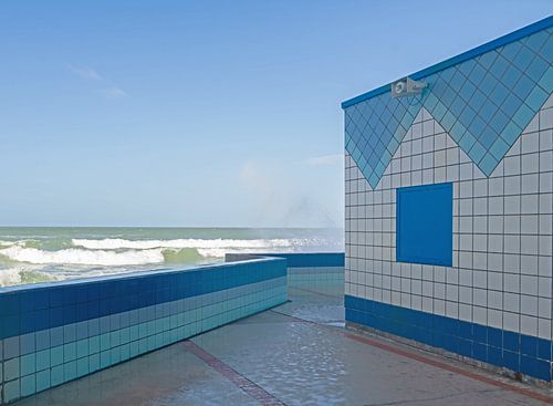 Architektur in Blau