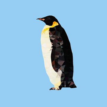 Pinguin von Low Poly