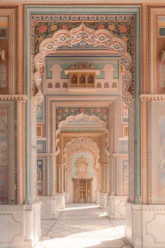 Patrika Gate | Reisefotografie Druck | Jaipur Indien