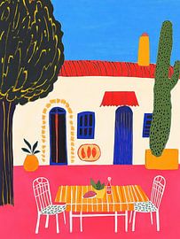 Mediterranean summer by Franka Poulain