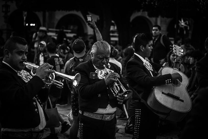 Groupe Mariachi au Mexique par Mark Thurman