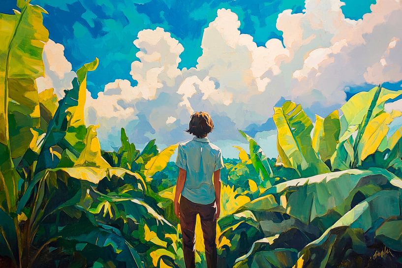 Tropical landscape by Poster Art Shop