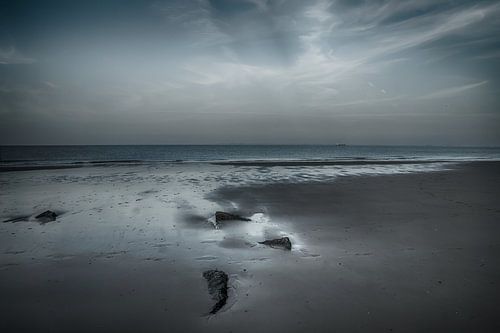 Juste après le coucher du soleil Zeeland