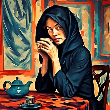 De vrouw in het theehuis van Gert-Jan Siesling