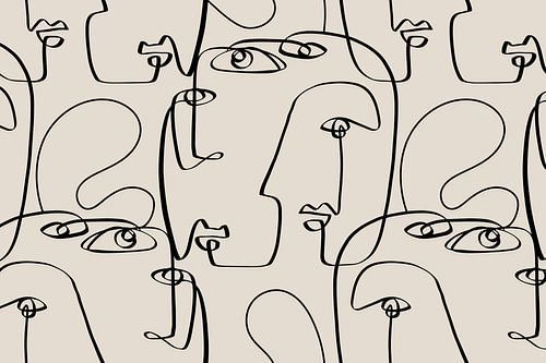 Eine Strichzeichnung