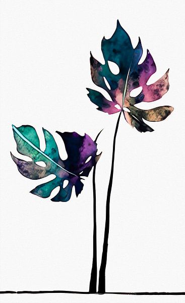 Wasserwerk Blatt von Karin van Bylevelt