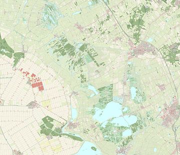 Map of Steenwijkerland