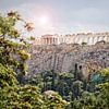 Akropolis in Athene, Griekenland van Miranda van Hulst