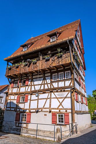 Bade-Wurtemberg : maison à colombages à Blaubeuren