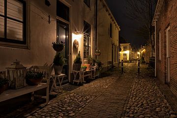 Nacht in Elburg van Jenco van Zalk