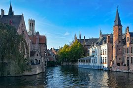 Bruges at the Rozenhoedkaai by Joachim G. Pinkawa