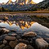 Grand Teton Reflection von fernlichtsicht