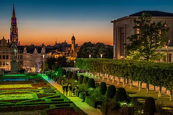 Mont des Arts Coucher de soleil 