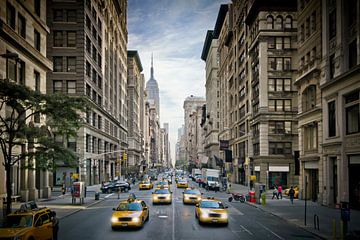 NEW YORK CITY 5th Avenue Traffic van Melanie Viola