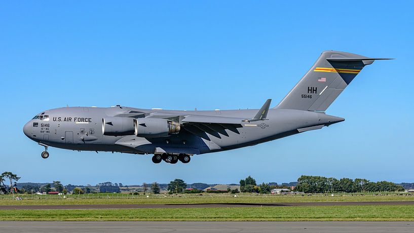 U.S. Air Force Boeing C-17 Globemaster III. by Jaap van den Berg
