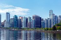 Vancouver city skyline von Menno Schaefer Miniaturansicht