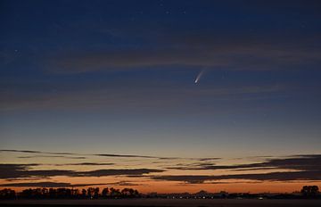 La comète Neowise sur Piet Kooistra