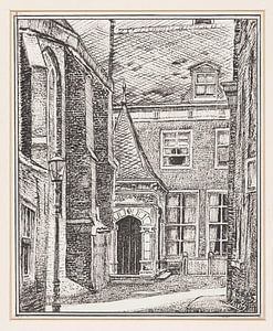Huib Luns, Portal der St.-Gommaruskerk oder Westerkerk in Enkhuizen 2, 1938