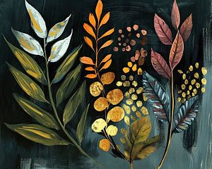 Herbstflora