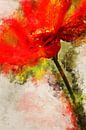 Fleur rouge par Sharon Harthoorn Aperçu