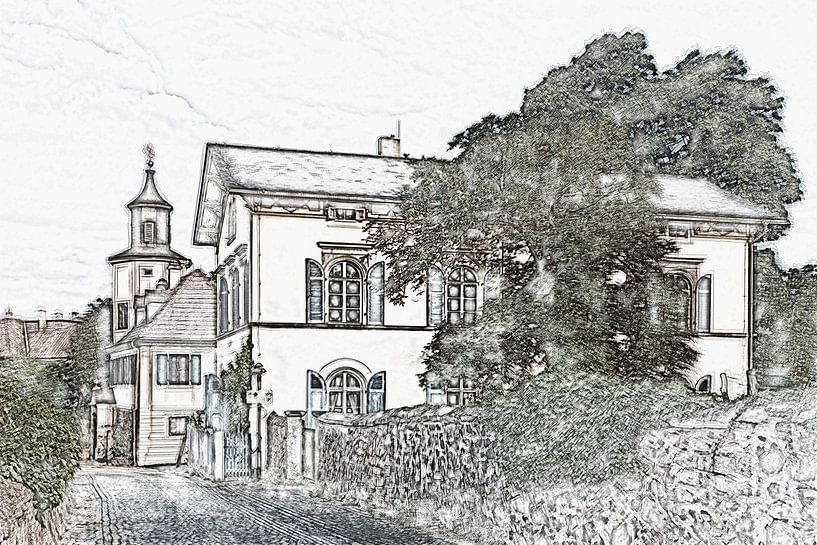 Meinholdsches Turmhaus, Radebeul von Gunter Kirsch