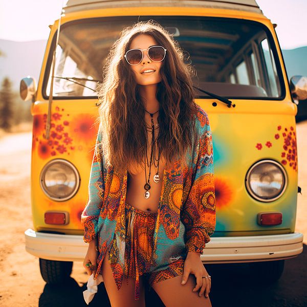 Hippie style van Hetty Lamboo
