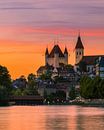Schloss Thun, Schweiz von Henk Meijer Photography Miniaturansicht