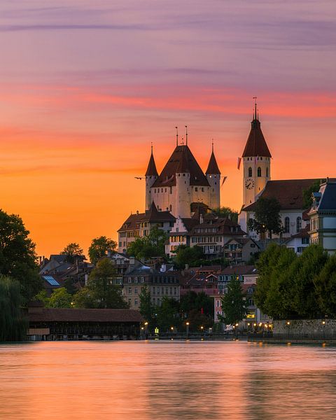 Schloss Thun, Schweiz von Henk Meijer Photography