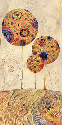 Dancing Golden Spheres