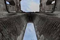 Ruine van Abbazia di San Galgano abdij, Siena, Toscane, Italie van Atelier Liesjes thumbnail