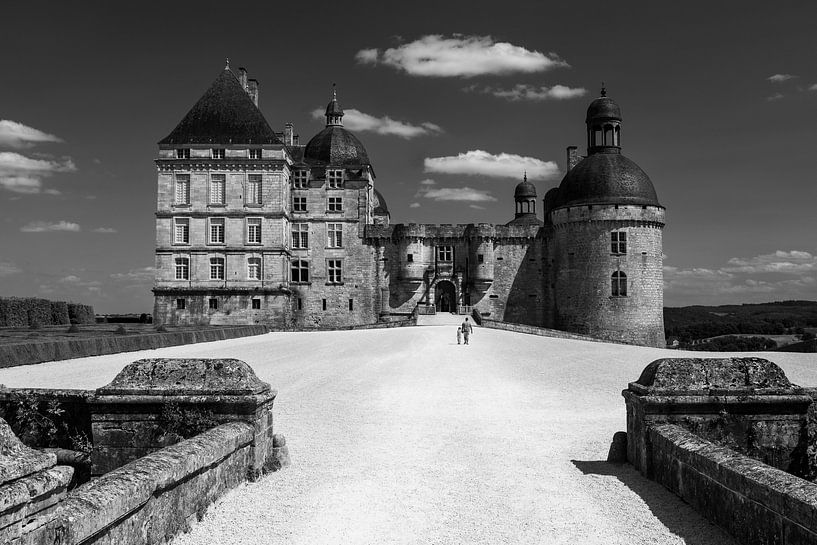 Chateau de Hautefort, Dordogne, France by Imladris Images