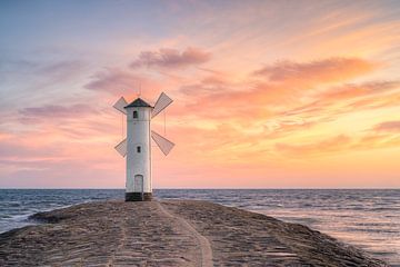 Mühlenbake à Swinoujscie sur l'île d'Usedom sur Michael Valjak