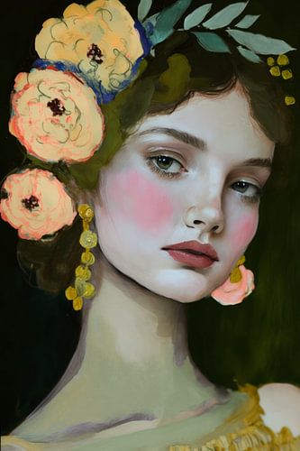 Portret "Kijk me recht in mijn hart"