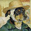 Vincent der Hund von Mad Dog Art