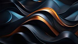 Artistieke kleuren in metaal en design