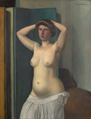 Félix Vallotton - Het model (1910)