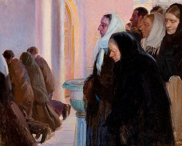 Anna Ancher, Altaar in de Skagen-kerk, 1899 van Atelier Liesjes