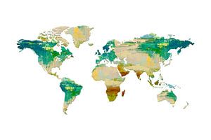 Artistic World Map I von ArtDesignWorks