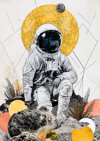 Woman Life - Third day on the Moon by JBJart Justyna Jaszke