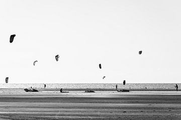 Kite surfing van Kris Christiaens