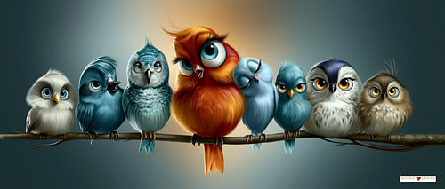 Funny Little Birds