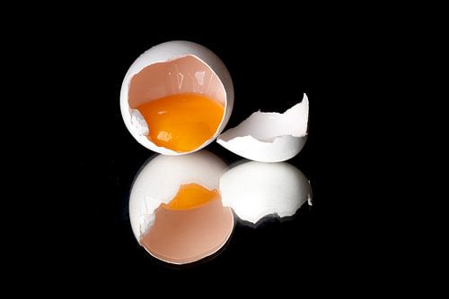 Een ei als kunst.