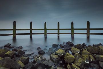 Gelassenes IJsselmeer bei Urk von Ytje Veenstra