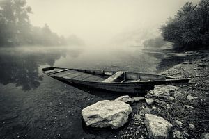 Boot auf der Dordogne