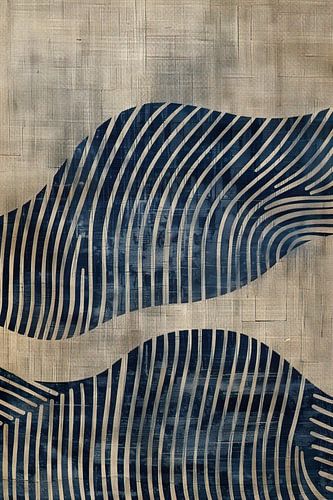 Œuvre d'art abstraite naturelle